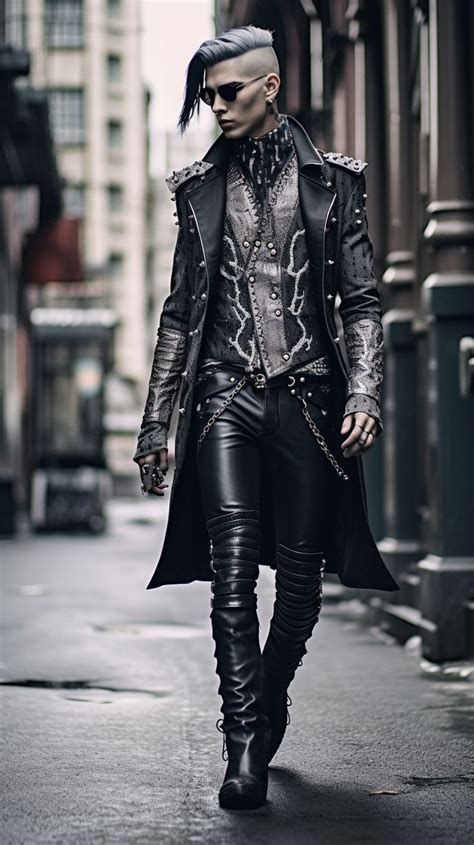 goth guys|Andersartig: Gothic Mode für Herren, Gothic Fashion